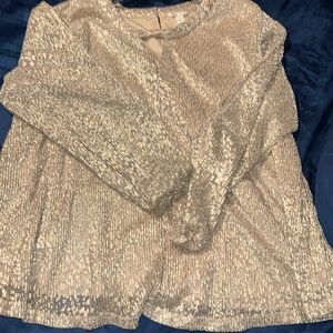 Cato gold blouse